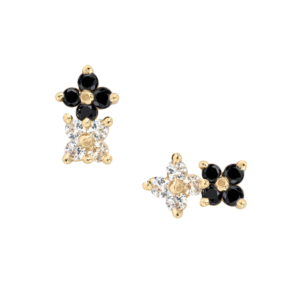 Two O'Clover Studs