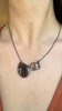 Duo Necklace, Smokey Quartz