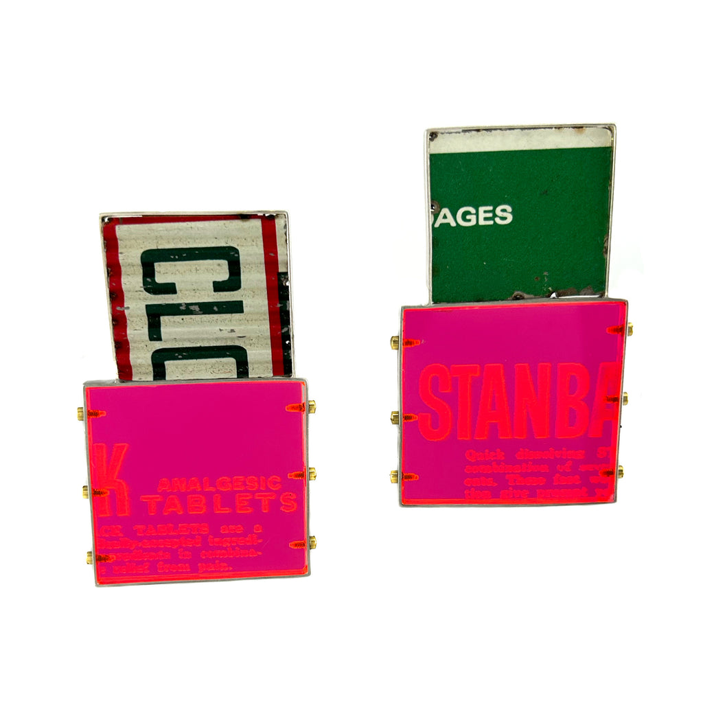 No One Reads the Info Packet Earrings