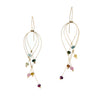 Lattice Hooks, Large, Tourmaline