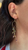 Lattice Hooks, Large, Tourmaline