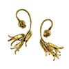 Eden Earrings, Bronze