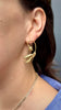 Eden Earrings, Bronze