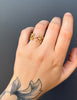 Ruby and Sapphire Crown Ring