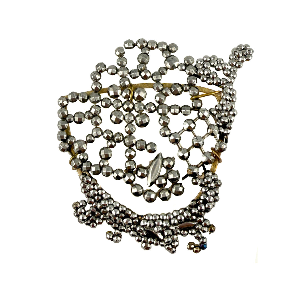 Cut Steel Brooch No.1