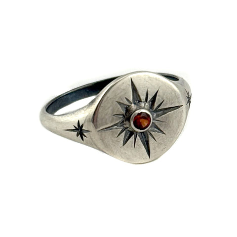 Star Signet, Red Garnet