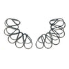 Shadowed Butterfly Darkened Earrings