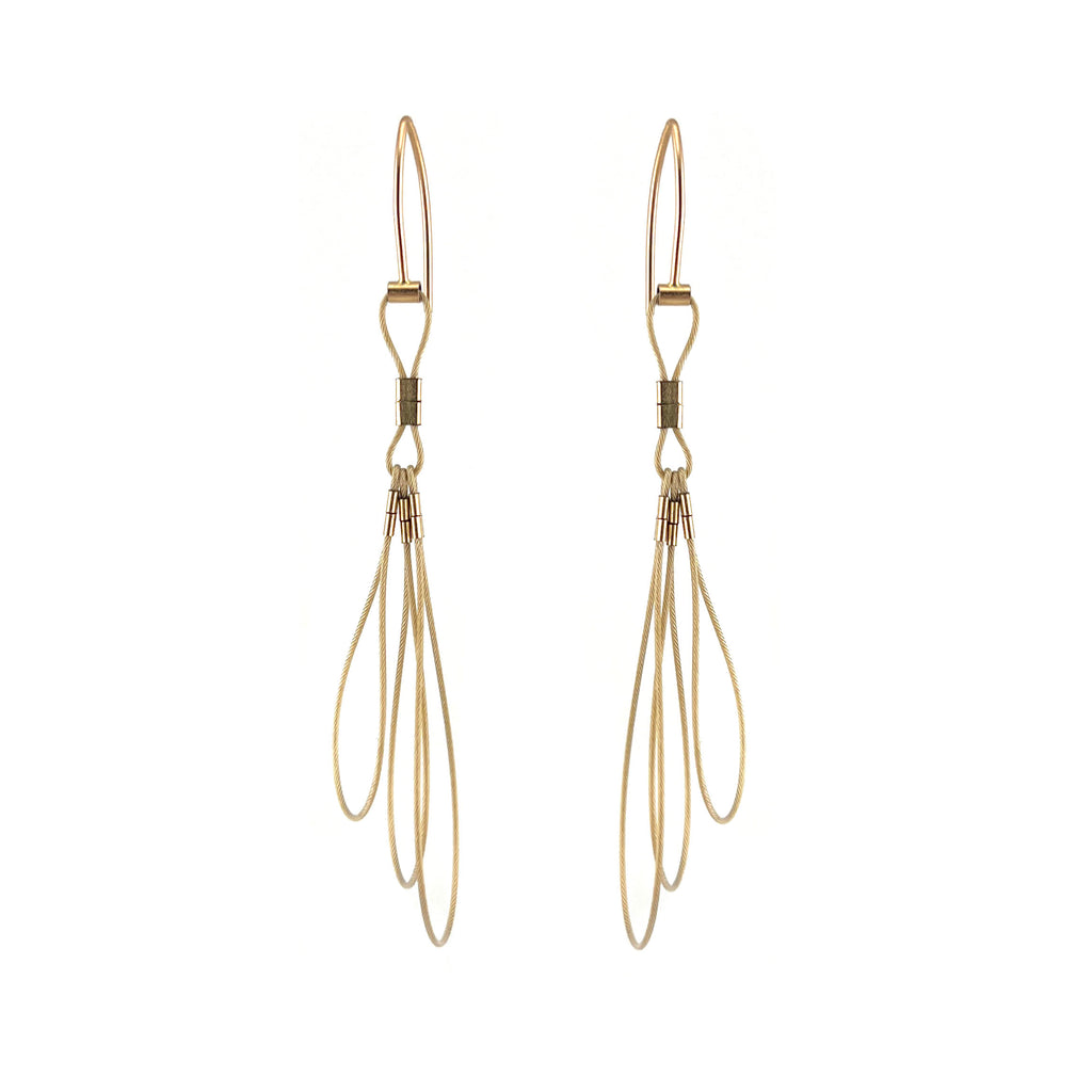Triple Loop Hook Earrings