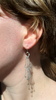 Line Segment Earrings, Multiple Colors