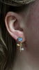 Flower Drop Earring, Blue Lace Agate