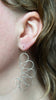 Butterfly Hammered Dangle Earrings