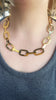 Gold Chain Silhouette Necklace