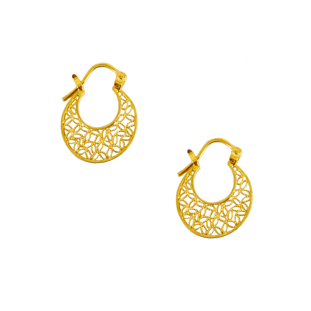 Stephanie Hoop Earrings