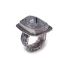 Tourmalinated Quartz Ring