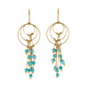 Aerial Hooks with Turquoise, Large