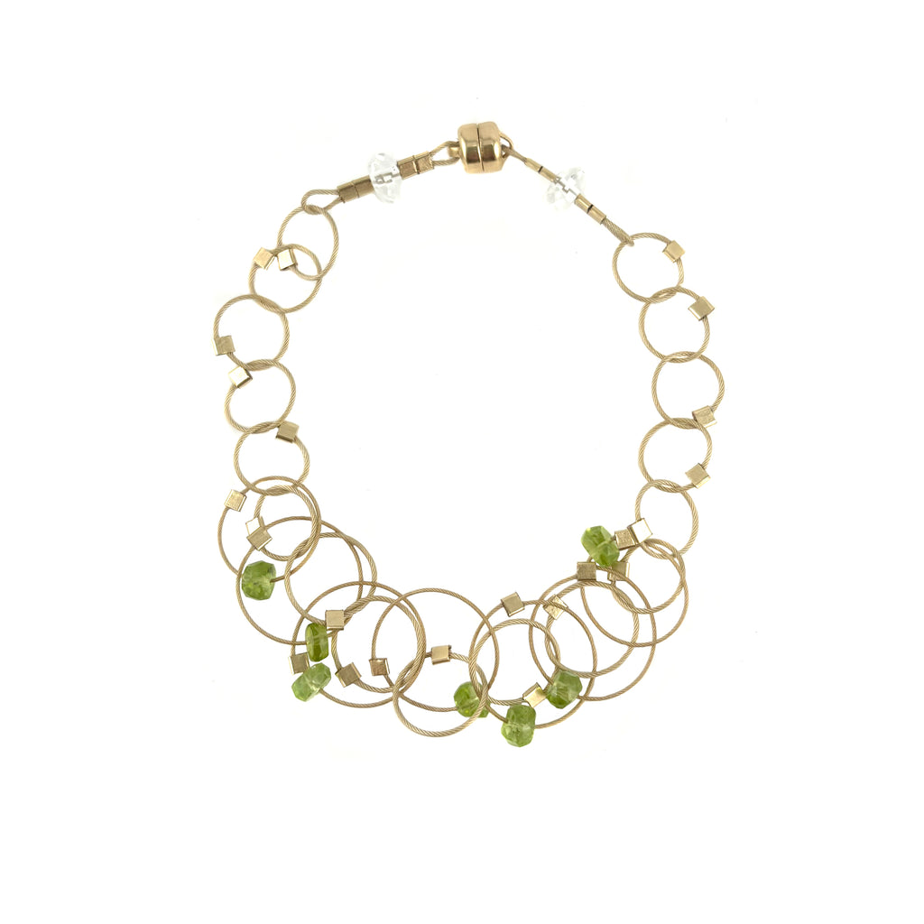 Peridot Vertigo Bracelet, Mini