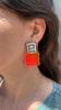 No One Reads the Info Packet Earrings