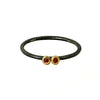 Double Ruby Stacking Band