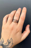 Double Ruby Stacking Band