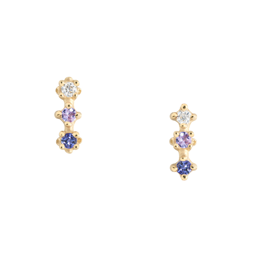 Venus Studs, Violet