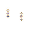 Venus Studs, Violet