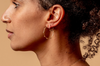 Gold Marais Hoop Earrings