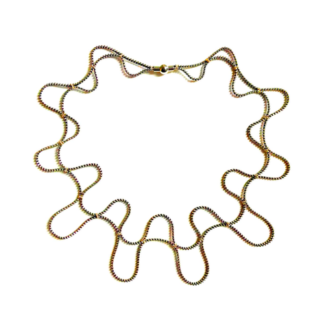 Lace - Maze Necklace, Gold