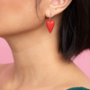Heart Drop Earrings