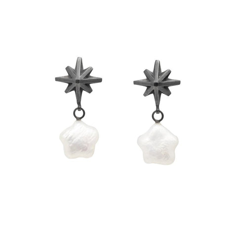 Puffy Star Earrings