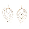 Tear Hook Earrings, Large, Multiple Colors