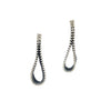 Teardrop Earrings, Small, Silver