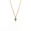 Diamond Charm Pendant, Gold