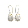 Teardrop Grass Earrings