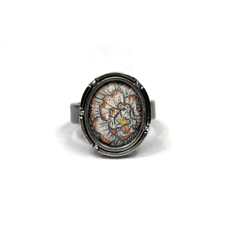 Ranunculus Portrait Ring