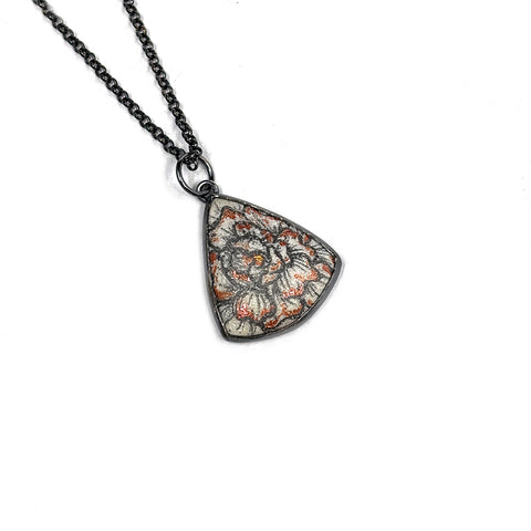 Ranunculus Triangle Pendant