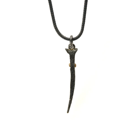 Italian Nail Necklace with Gold Rivet