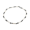 Carved Single Pearl Pillar Necklace