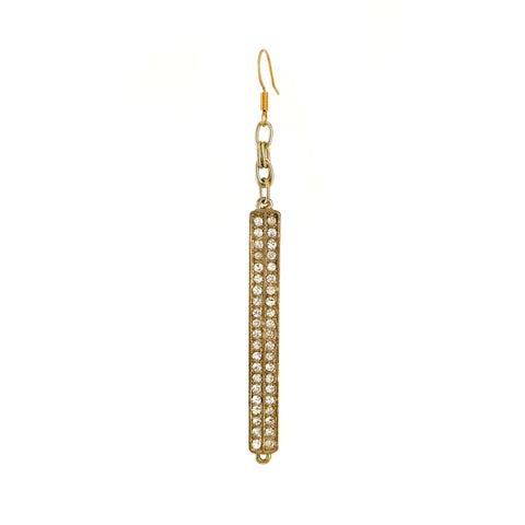 Rhinestone Drop Earring