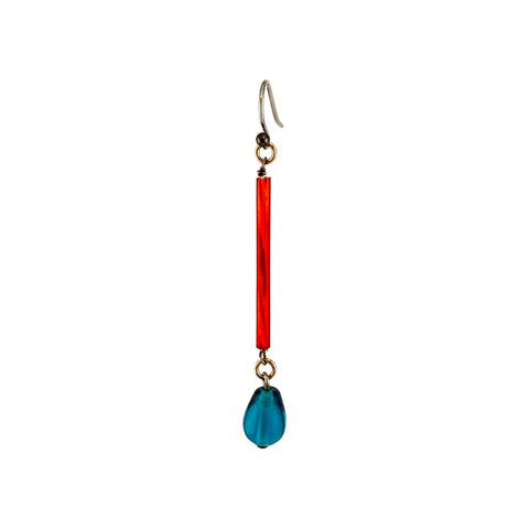 Vintage Bead Drop Earring
