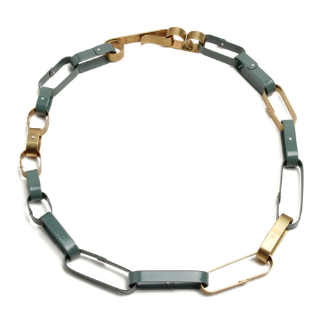 Paper Chain 02, Evergreen / Brass