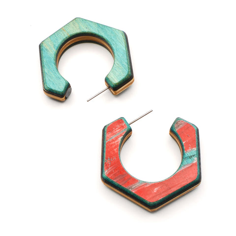 Reversible 3Qtr Hex Hoops
