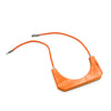 Arc Necklace, Orange/Blue