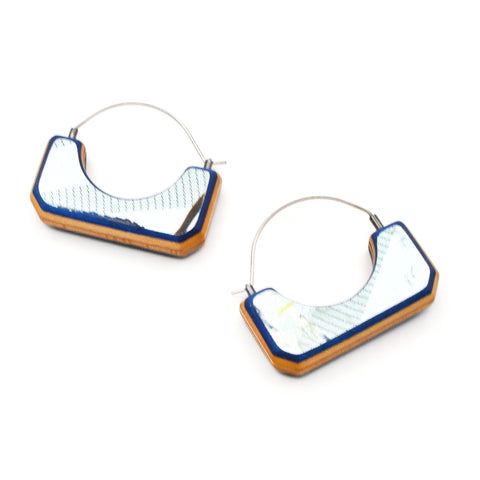 Reversible Arc Hoops, Blue