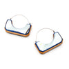 Reversible Arc Hoops, Blue