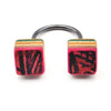 Double Cube Ring, Pink