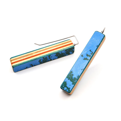 Line Dangle, Blue / Green