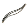 Multi Strand Zipper Bracelet, Silver