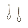 Dew Drop Earrings, Silver