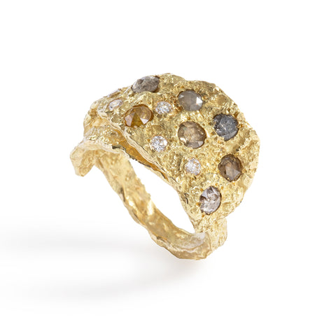 Mystic Colored Diamonds Ring