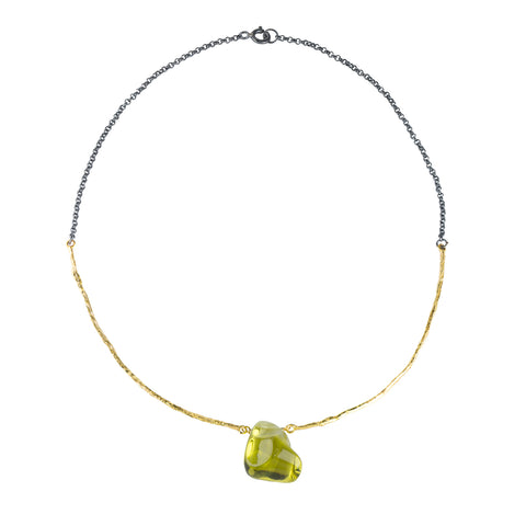 Essence of Light Lemon Topaz Necklace
